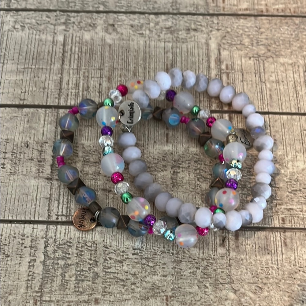 Colorful Beaded Bracelet Set